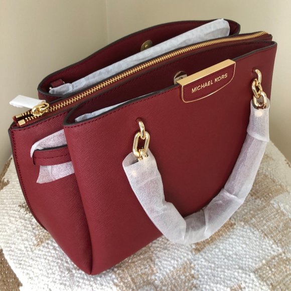 Michael Kors Rochelle Satchel - Style 38F9GV8S3L - Picture 5 of 8